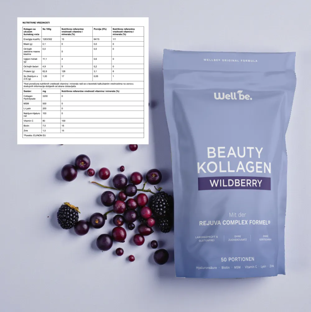 WellBe Beauty kolagen - Rejuva formula