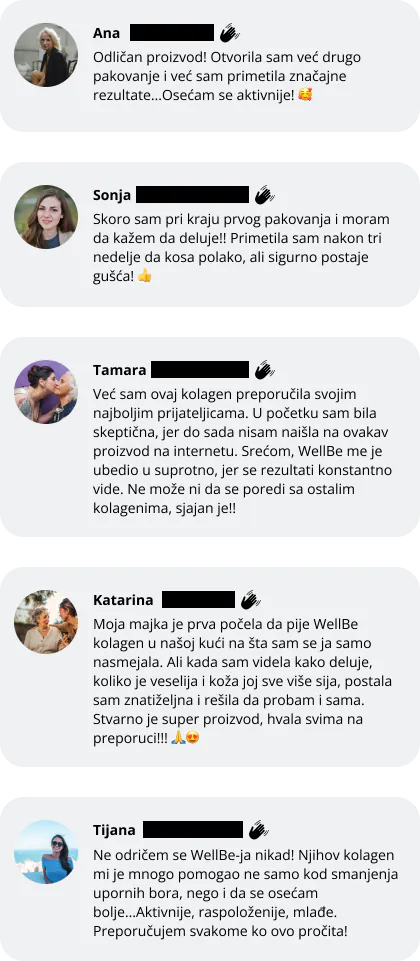 Komentari zadovoljnih kupaca sa društvenih mreža